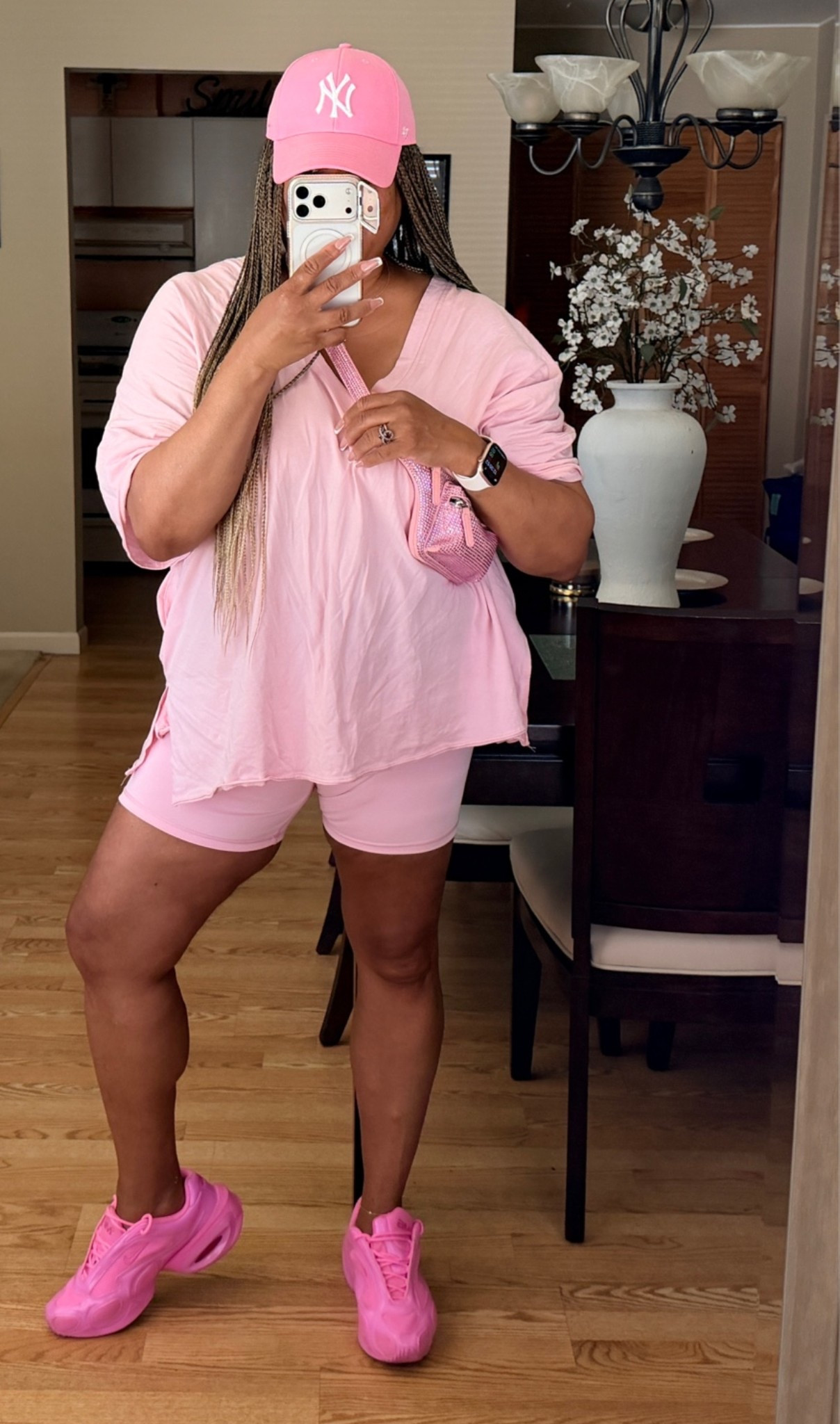 GOOTD: Gym Outfit of the Day. This two piece biker shorts set is perfect for wearing to and from the gym without having to change clothes. It’s lightweight for the summer, the top has pockets, it washes well and it’s comfy. 10/10

#LTKfitnessgoals #LTKselfcare #LTKMidsize