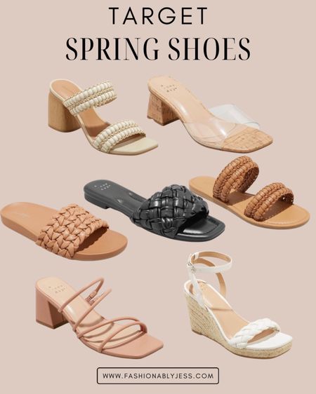 Obsessed with these Target spring shoes! Perfect for pairing with cute spring outfits! Comfy sandals, comfy heels, nugget heels

#LTKstyletip #LTKshoecrush #LTKFind