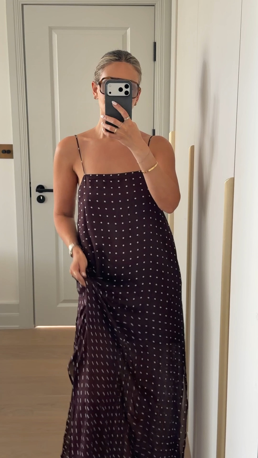 Love this dress so much! Packing for Puglia but couldn’t wait to wear it around London too. True to size and highly recommend! It will be my go-to 100%