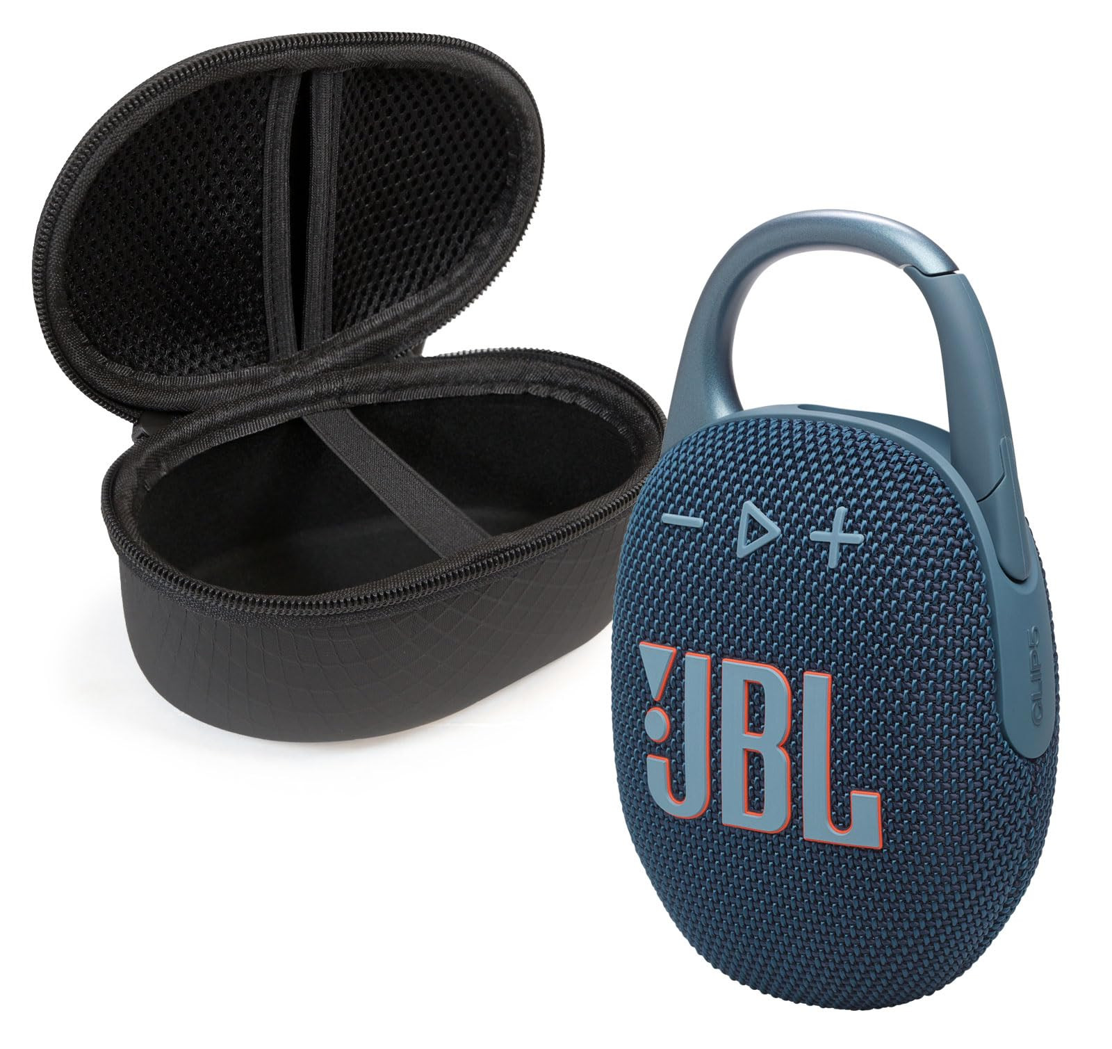 JBL Clip 5 Bluetooth Speaker and divvi! Protective Case - Blue | Amazon (US)