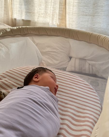 Bassinet sheets we love + our halo bassinet and baby swaddle! This swaddle is a favorite of ours. 

Newborn must haves, baby registry, baby product favorites 

#LTKBump #LTKBaby #LTKGiftGuide
