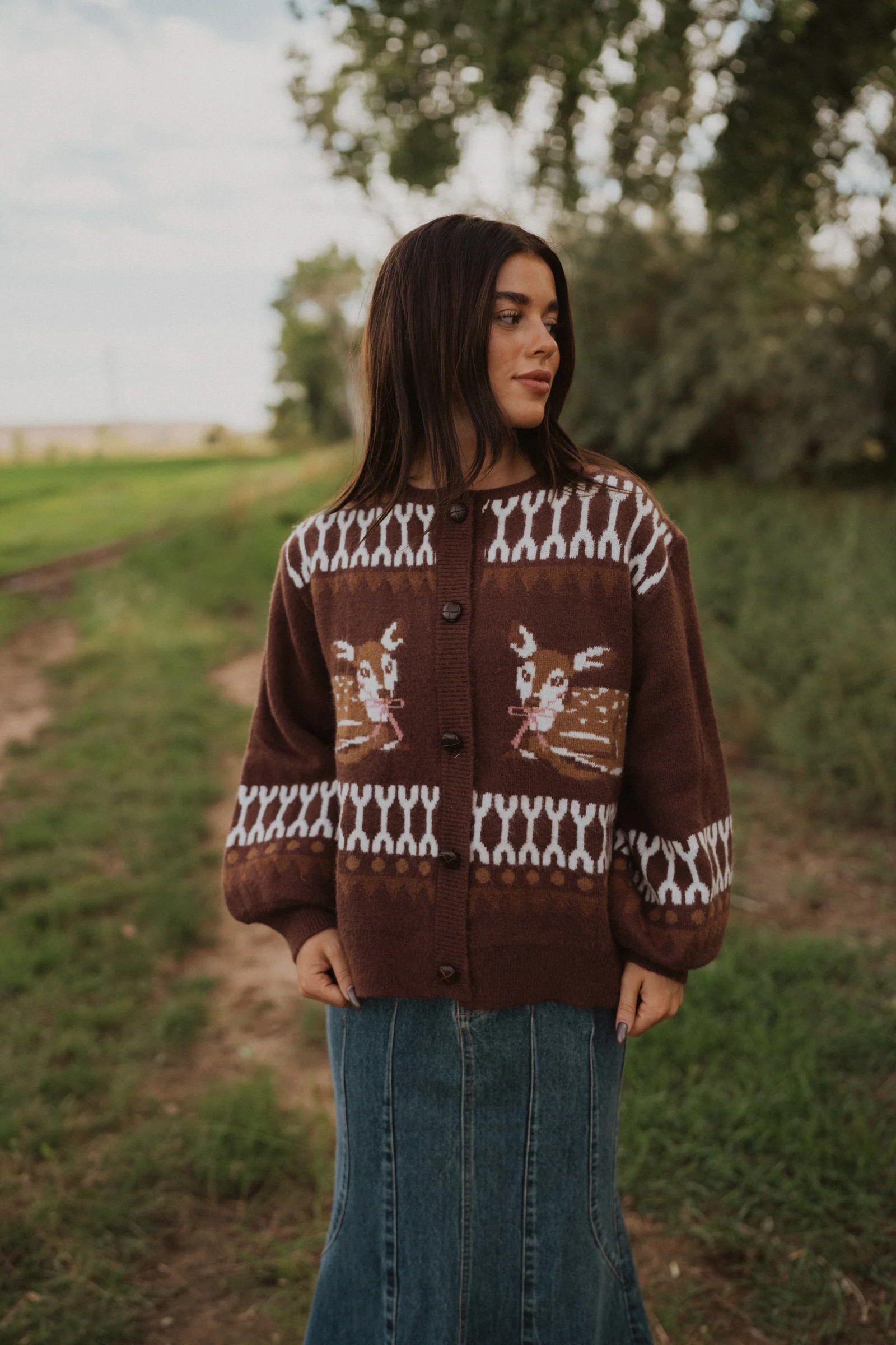 Baby Deer Cardigan | Goldie Lew Jewelry, LLC