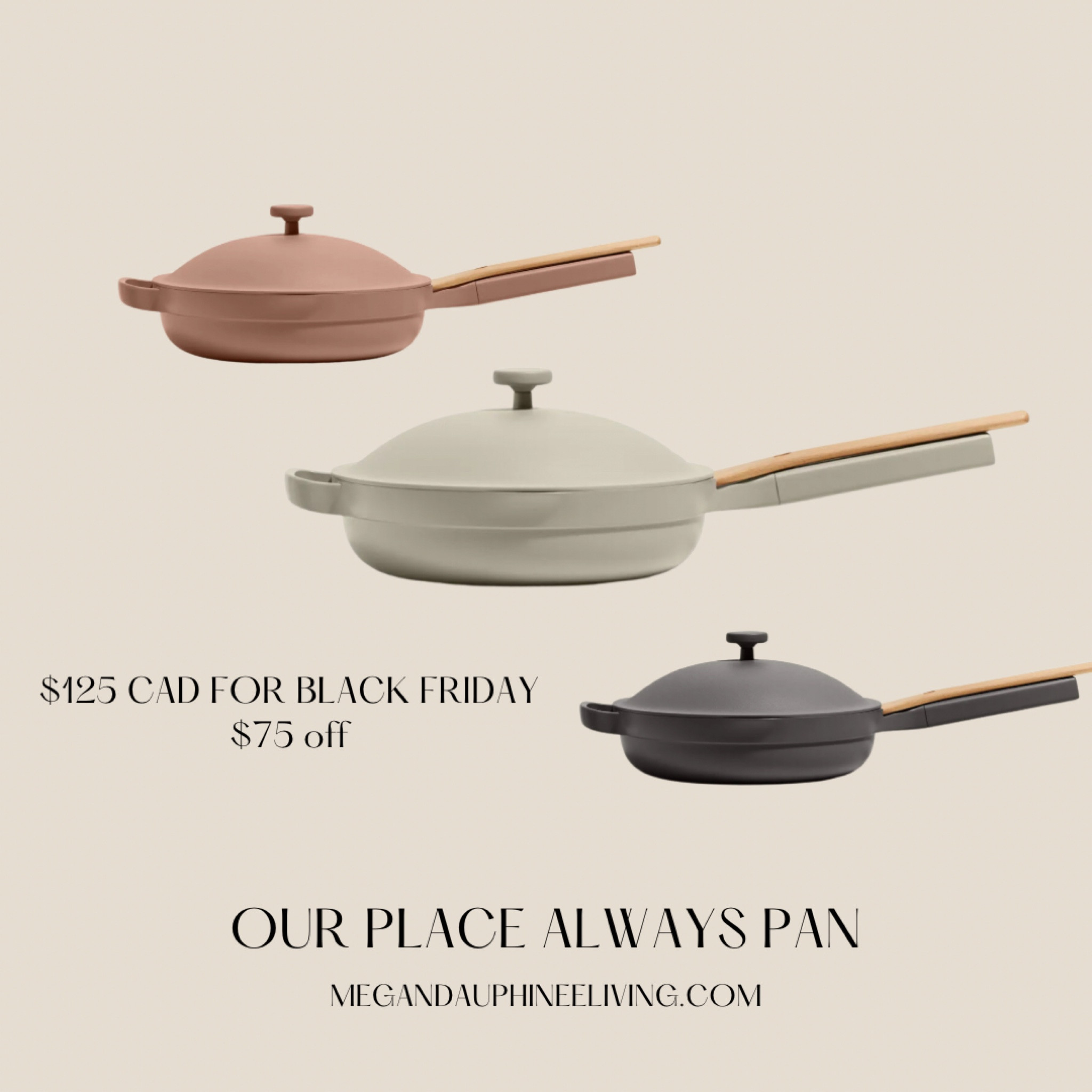 My favourite Always Pan is $75 off for Black Friday making it only $125 CAD! You will never reach for another pan! This one does it all! 

#LTKcanada