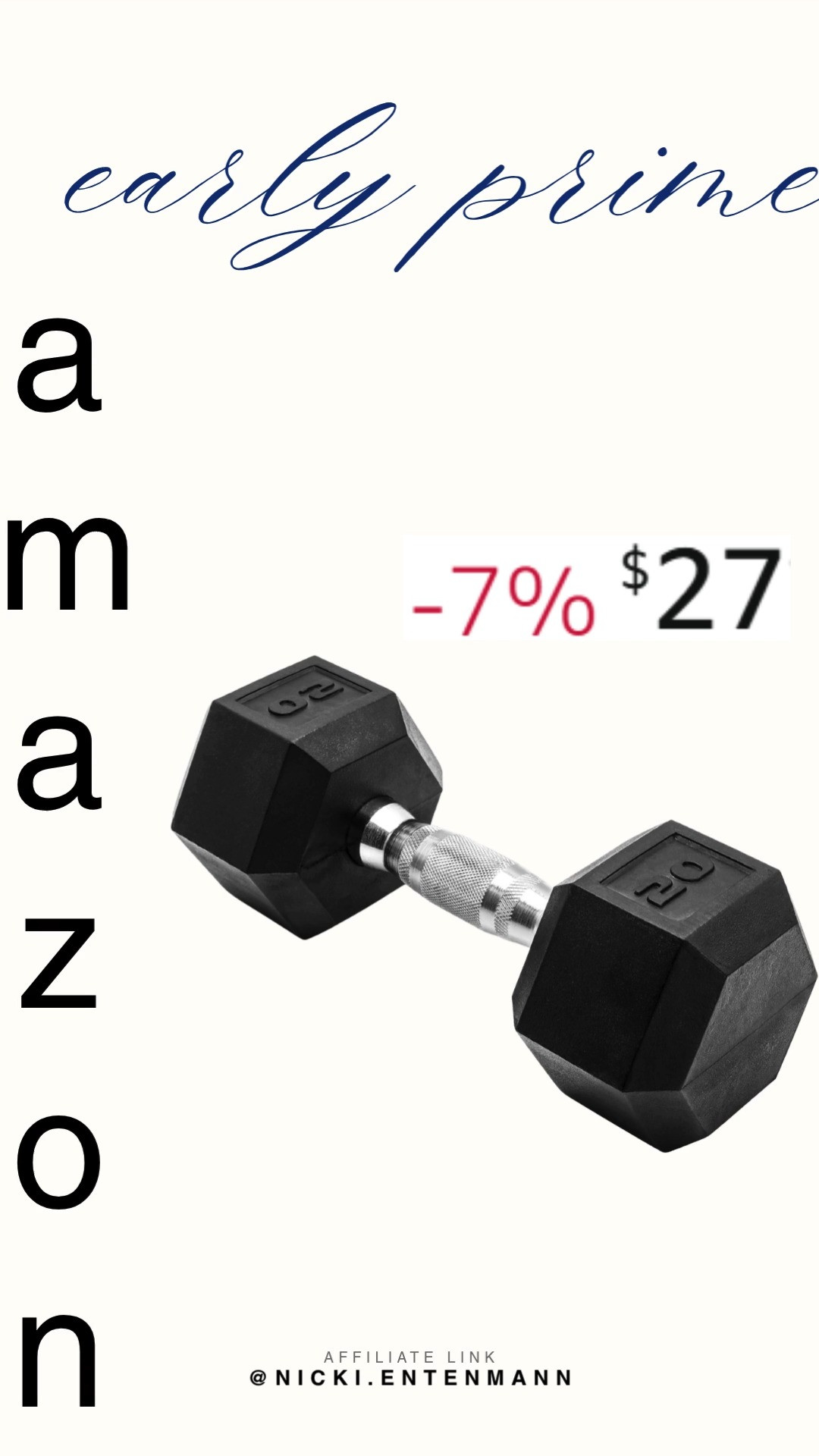 Level up your home workouts with the CAP Barbell Coated Hex Dumbbell Weight Single. Compact, durable, and ready to flex your fitness goals in style. 💪🏋️‍♀️🔥  

#CAPBarbell #dumbbell #homeworkout #fitnessgear #strengthtraining #gymessentials #workoutathome #fitlife #trainingequipment #healthandwellness 

 #LTKActive #LTKHome #LTKSaleAlert