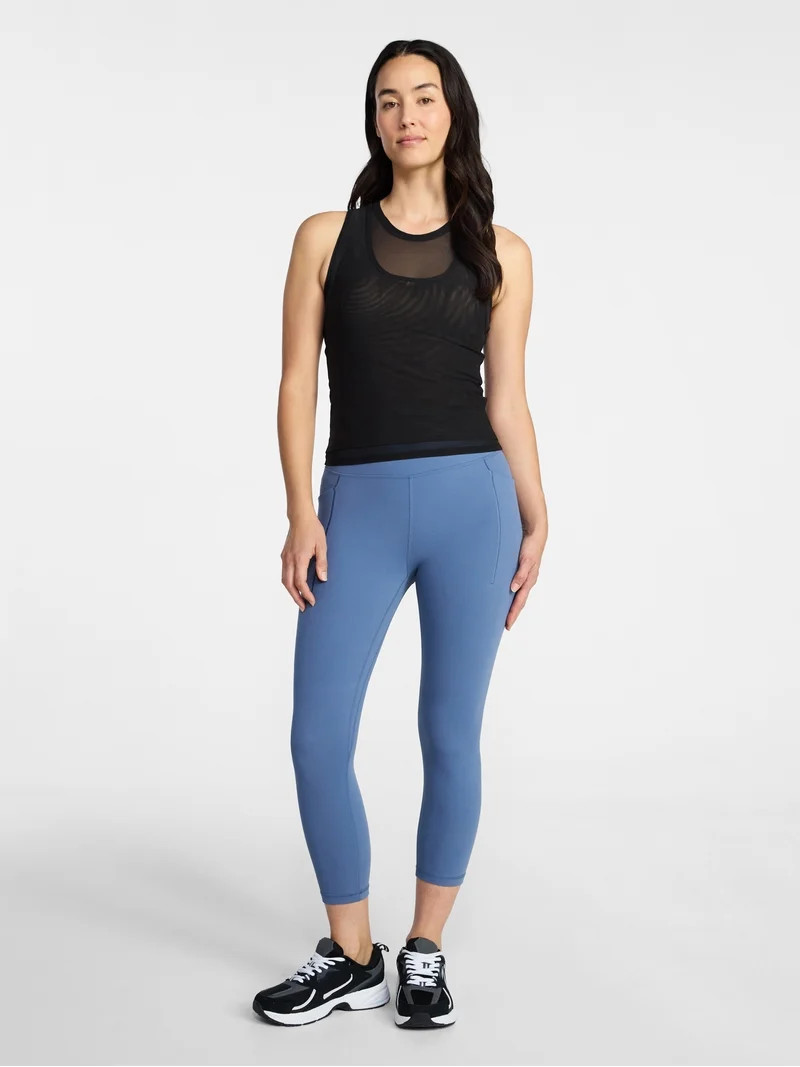 Avia Women's Double Mesh Tank Top, Sizes XS-XXXL | Walmart (US)