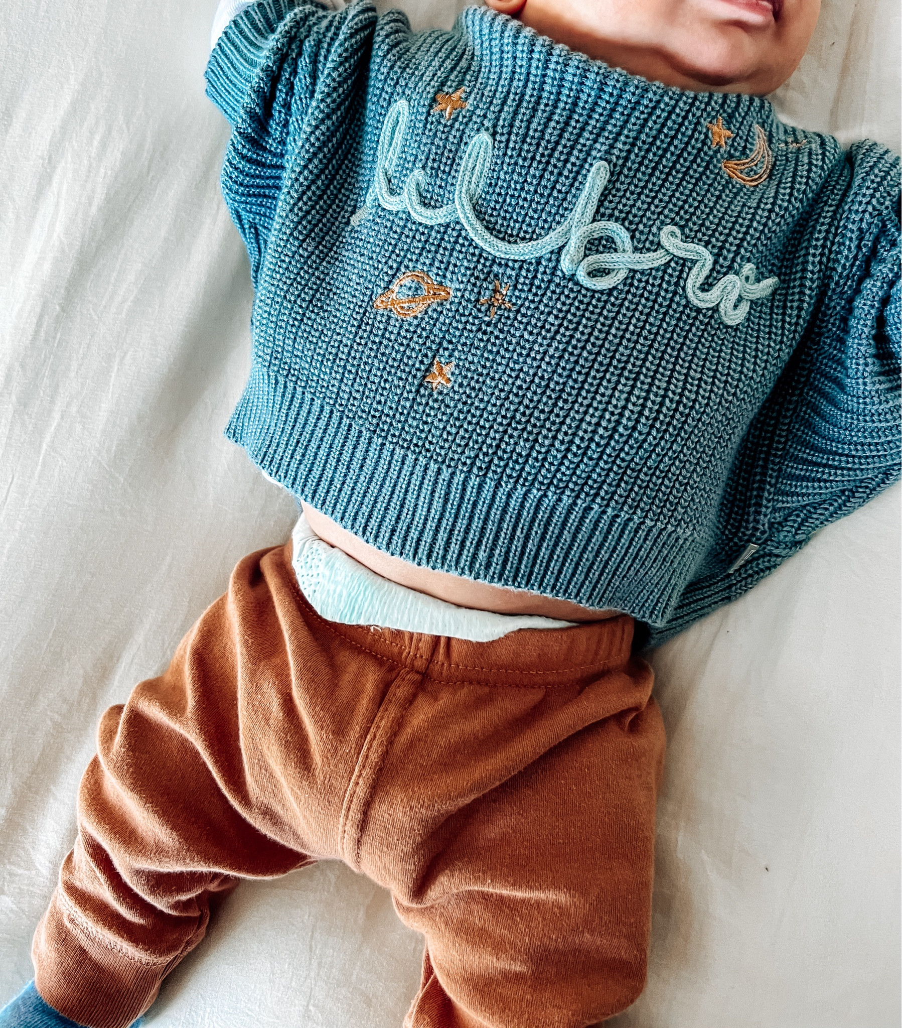 “Lil bro” 🥰 knit sweatshirt tts. Linking a few other baby boy options here as well! 

#LTKStyleTip #LTKBaby #LTKFindsUnder50