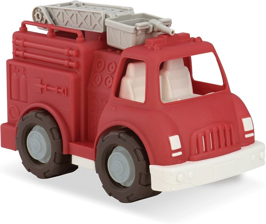 Battat- Wonder Wheels- Fire Truck – Red Fire Truck Toy With Moveable Ladder & Basket – Classi... | Amazon (US)