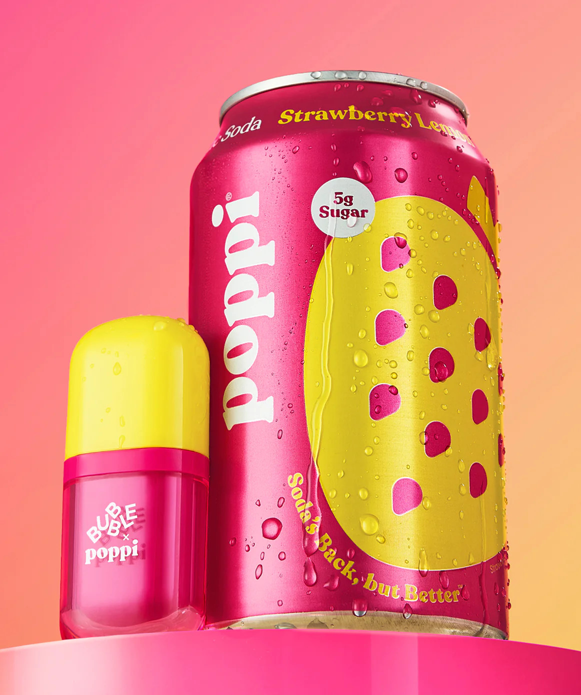 Bubble x poppi: Talk Back Strawberry Lemon | Bubble Skincare