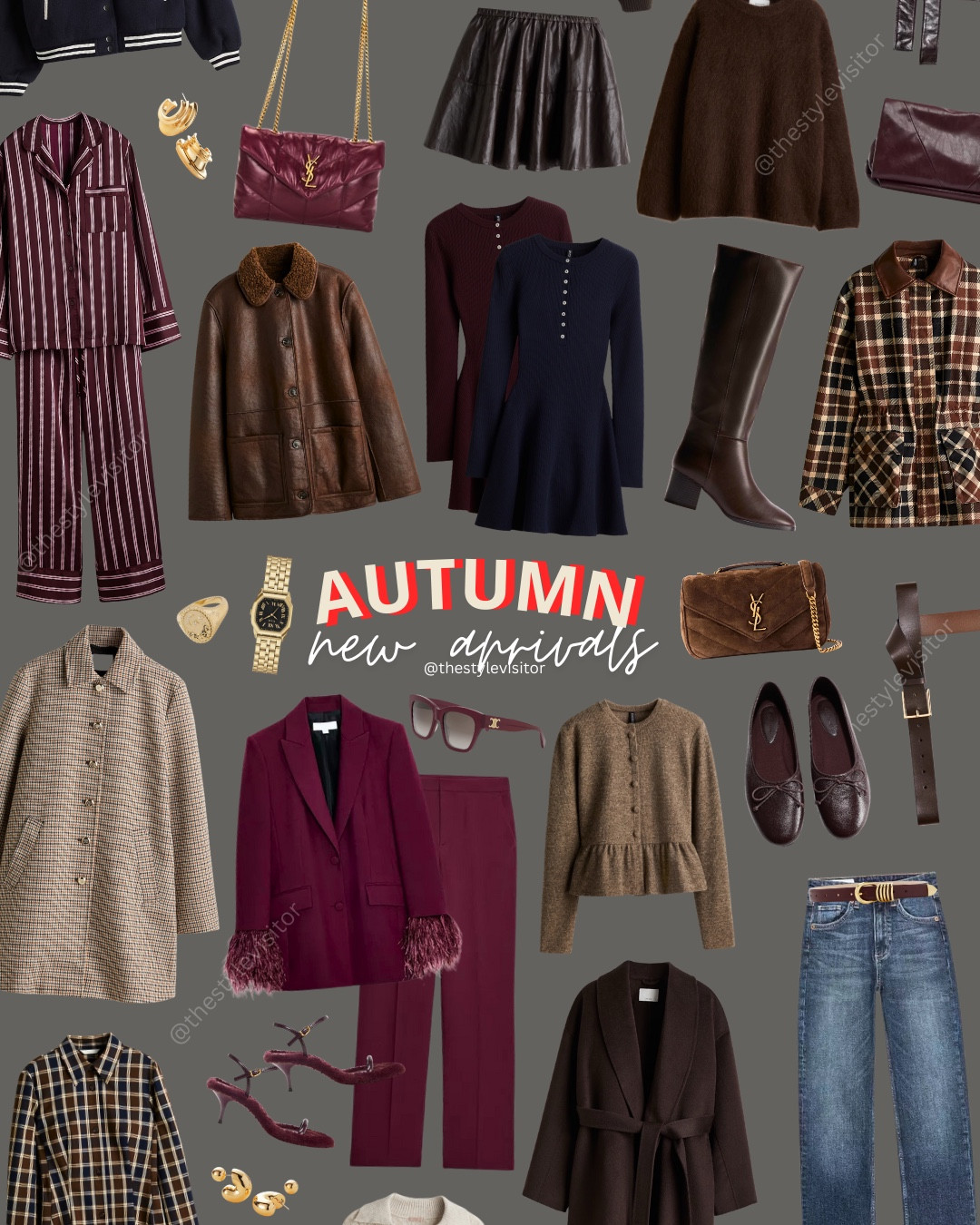 🍁 New autumn arrivals are here — think cozy knits, timeless blazers, chic boots & warm plaid jackets. Perfect for a countryside escape, a forest walk, or even your next big work presentation ✨

Like this post to save it to your favourite folder and come back later to shop.

Keywords: autumn fashion, fall outfits, capsule wardrobe, chic style, autumn outfit ideas, workwear outfit, fall chic, fall capsule, countryside style, autumn wardrobe, chic blazers, classic coats, neutral fashion, timeless style, Parisian chic, European street style, cozy knitwear, fall boots, autumn jackets, capsule closet

#LTKSeasonal #LTKFindsUnder100