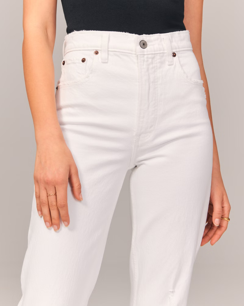 Ultra High Rise 90s Straight Jean | Abercrombie & Fitch (US)