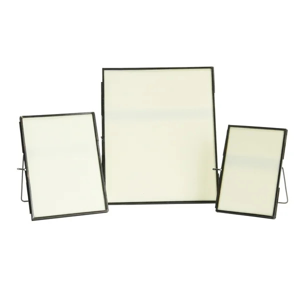 Creative Co-Op Metal Framed Photo Frames, Set of 3 | Walmart (US)