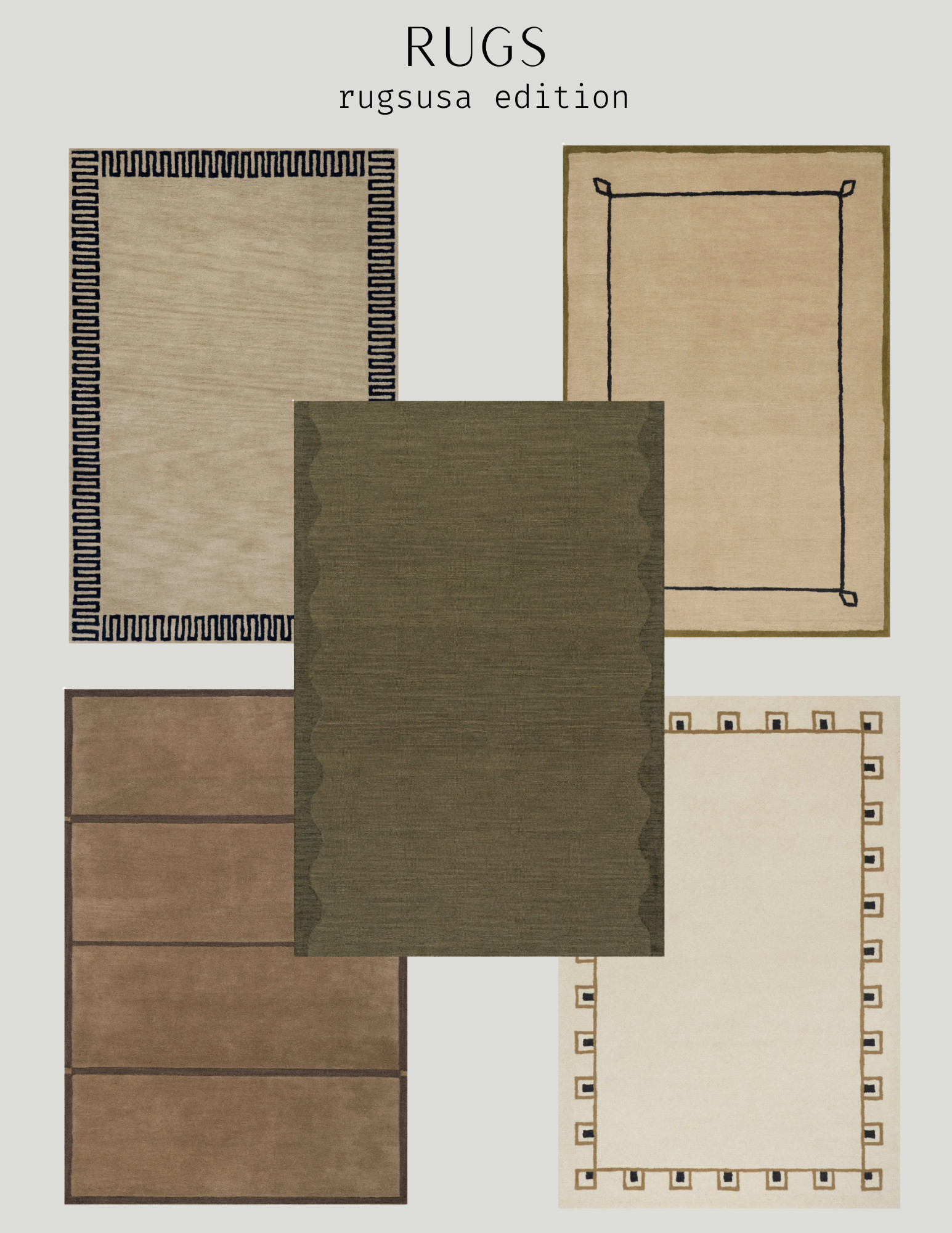 The perfect neutral rugs!  

 #LTKU #LTKHome #LTKStyleTip