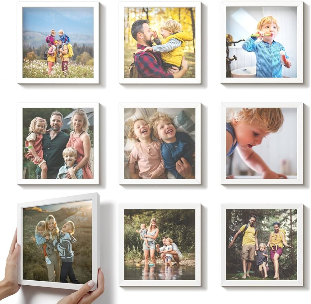 Mixtiles Official - Custom Photo Tiles - Personalized Printed Photos - Magnetic Wall Frames - Adh... | Amazon (US)