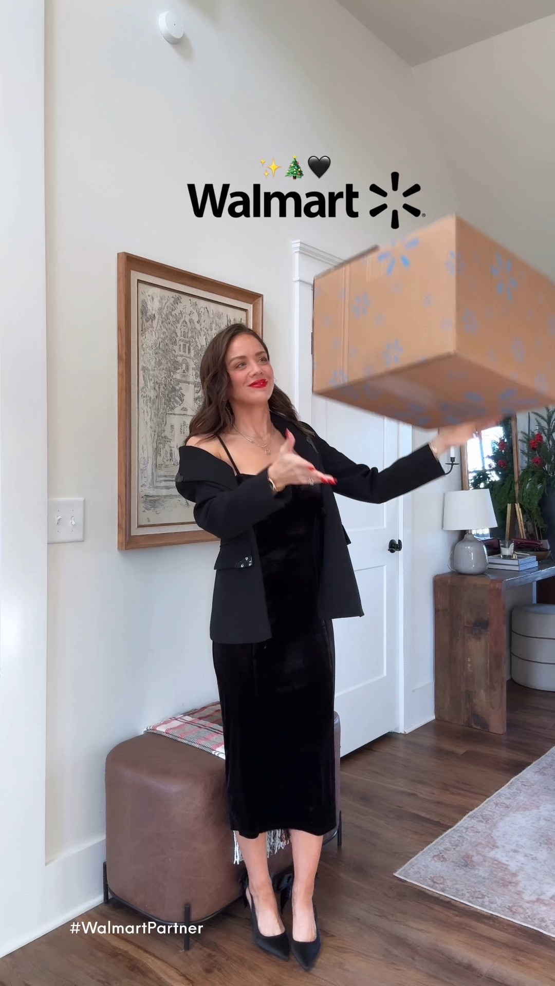 Walmart holiday outfits! Wearing XS/0 in everything! Jeans run big, size down!! 

#WalmartPartner 
@WalmartStyle #WalmartStyle

#LTKFindsUnder50 #LTKHoliday #LTKSaleAlert