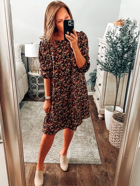 This Time and Tru 3/4 sleeve dress is so comfortable, you will want to wear it on repeat!! Fits tts, comes in another print. Can’t wait to break out the boots with this one! #walmartpartner

See more new fall arrivals with Walmart Fashion in my shop or head over to the blog. 

#walmartfashion #walmart @walmartfashion @walmart Walmart outfits, Walmart dresses, Walmart fashion, Walmart finds, fall outfits, workwear, dresses, fashion over 40, booties, mules, fall shoes 

#LTKunder50 #LTKover40 #LTKworkwear