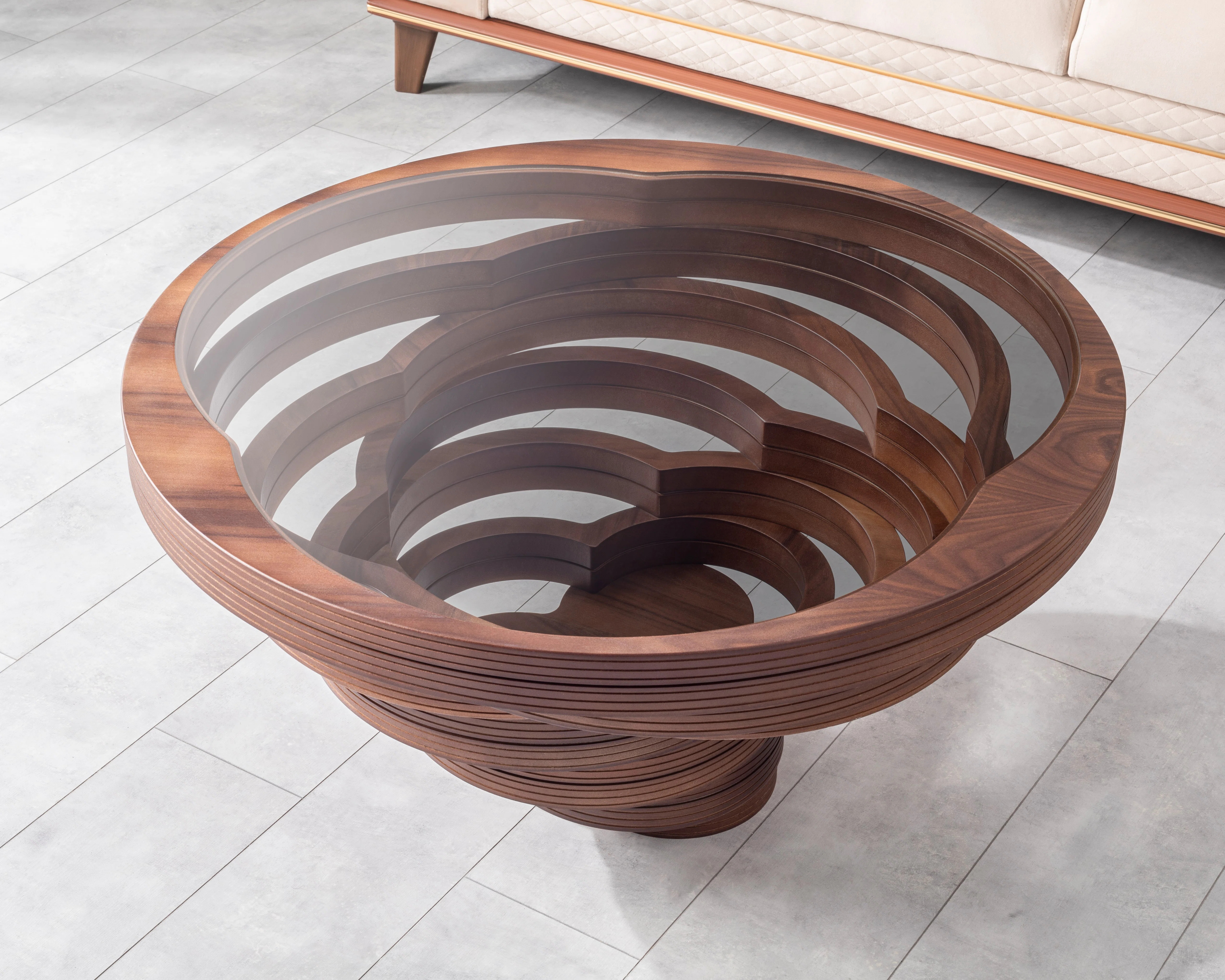 Monsey Glass Top Coffee Table | Wayfair North America