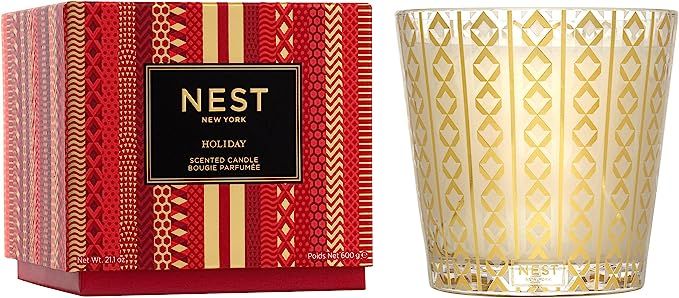 NEST Fragrances 3-Wick Candle- Holiday , 21.2 oz | Amazon (US)