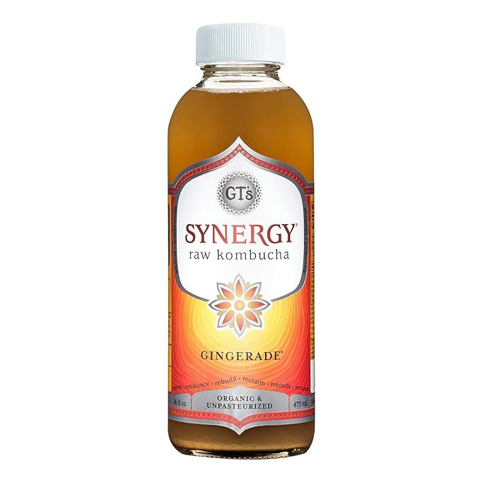 GT's Kombucha, Gingerade 16 Fl Oz | Amazon (US)