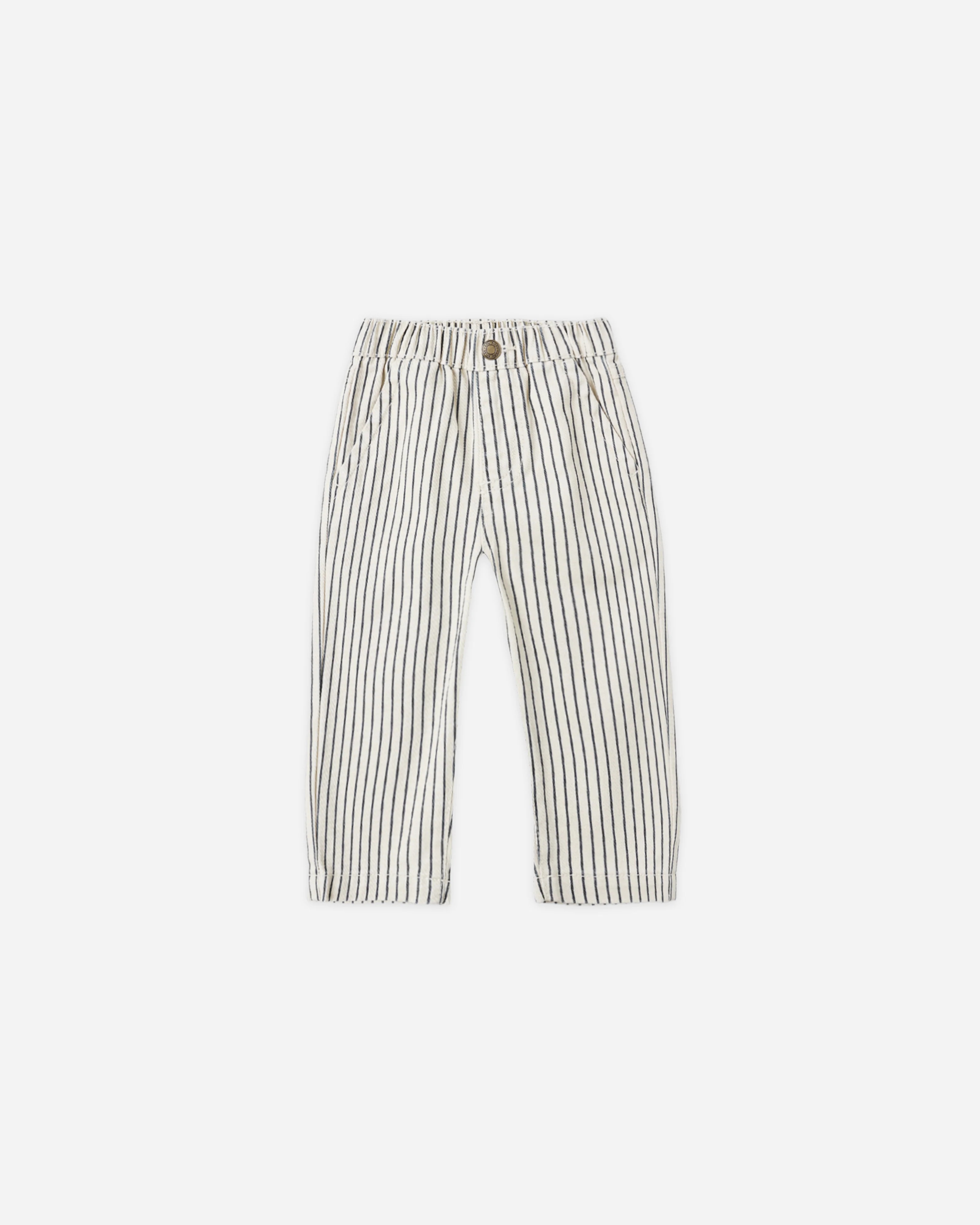 Baggy Pant || Navy Pinstripe | Rylee + Cru