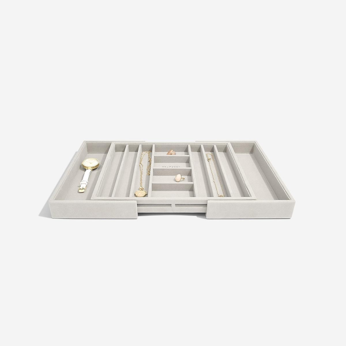 Stackers Medium Expandable Necklace Tray | The Container Store