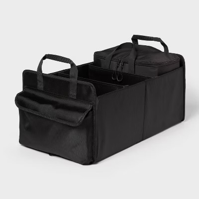 Large Transportable Storage with Cooler Container Black - Brightroom™ | Target