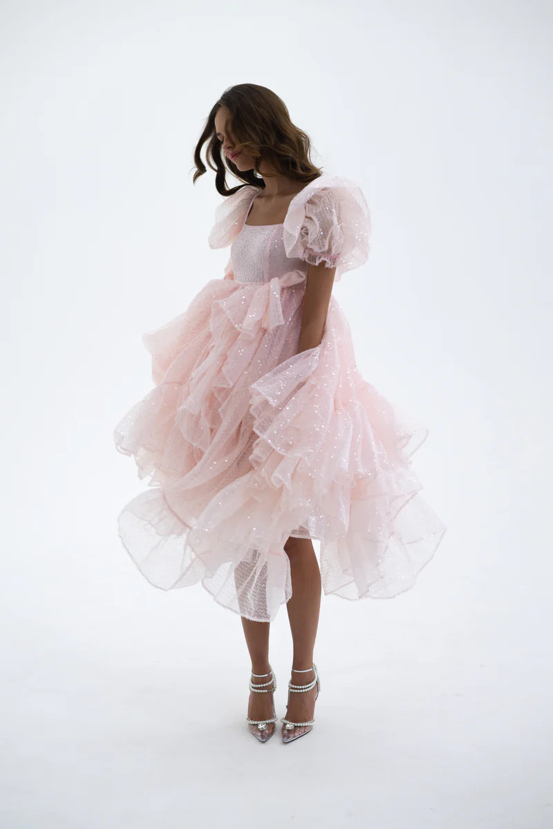 The Sparkling Showgirl Gown | Selkie Collection