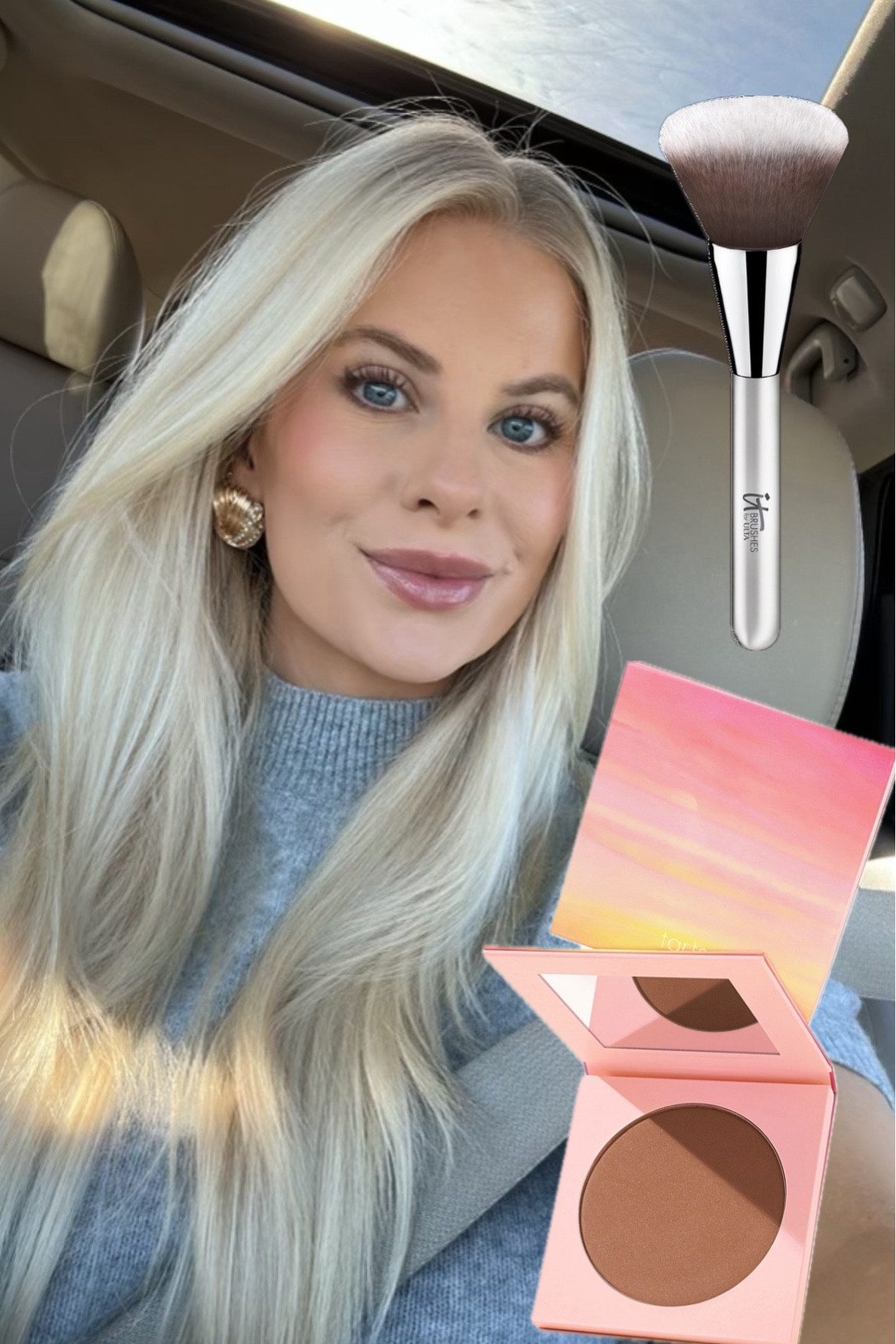 My go-to bronzer & brush! #kathleenpost #bronzer #makeupbrush 

#LTKCyberWeek #LTKbeauty