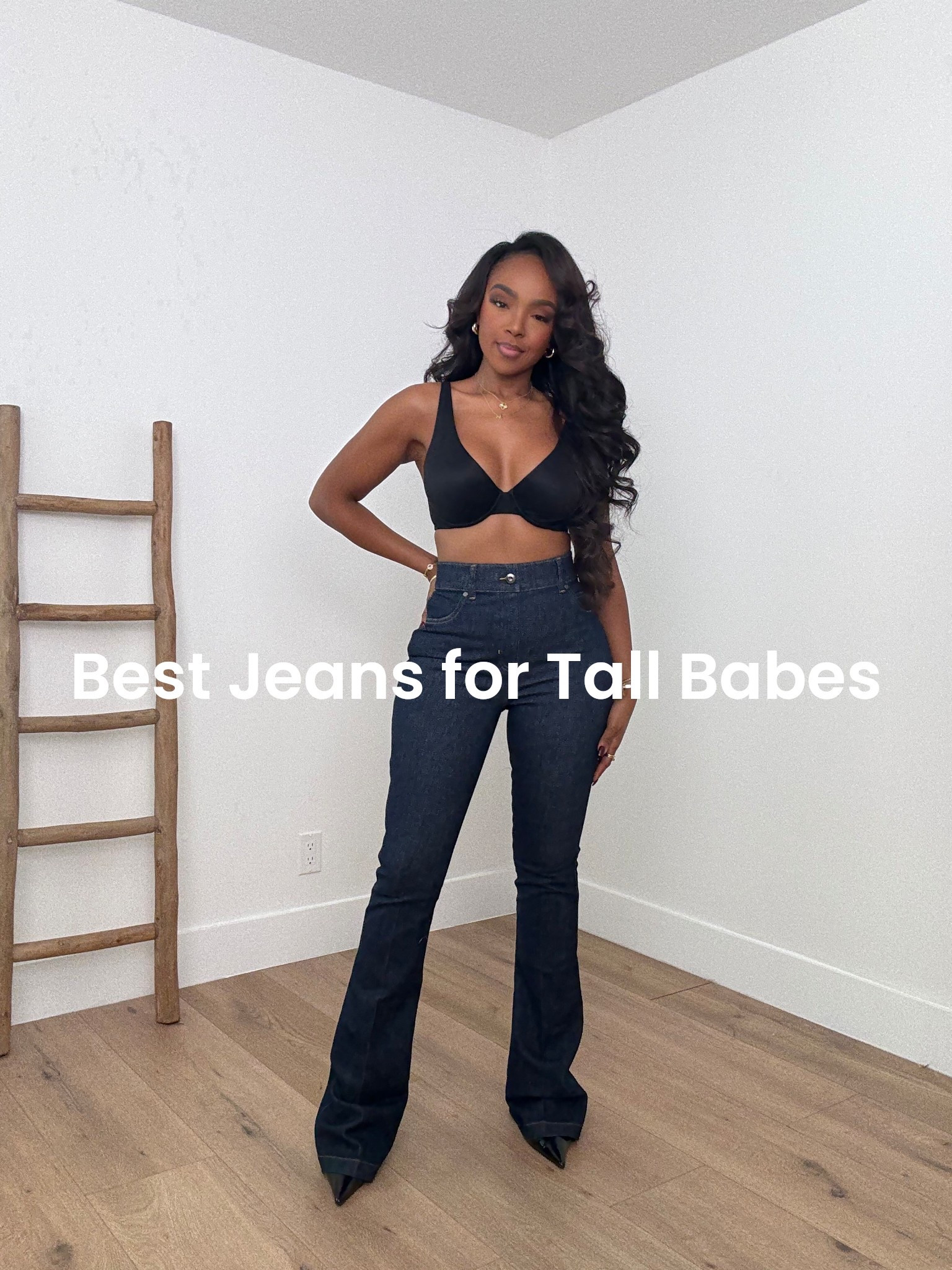 Best jeans for tall babes 

I’m in a small long and they are dragging the floor even with my 4 inch heels on

Size small I’m 5’4 | 140lbs | 36D -27 -40  IG & YT: kirasfashionfinds TT: kiraabboud 

#Outfitinspiration #fashionstyle #outfit #outfitideas #autumn #fallfashion #simpleoutfit #fall #momoutfit #casualoutfit #streetwear 