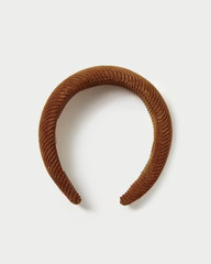 Bellamy Sepia Puffy Headband | Loeffler Randall