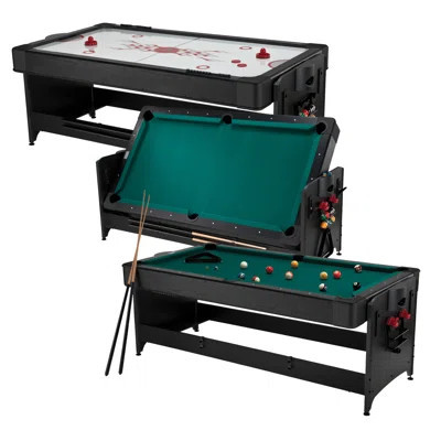 2 Games Included 87" Multi Game Table | Wayfair North America