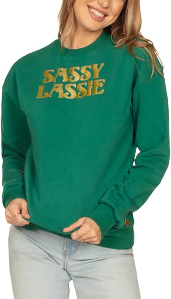 Tipsy Elves St. Patrick’s Day Sweatshirts for Women - Unique and Fun Womens Pullover Sweaters | Amazon (US)