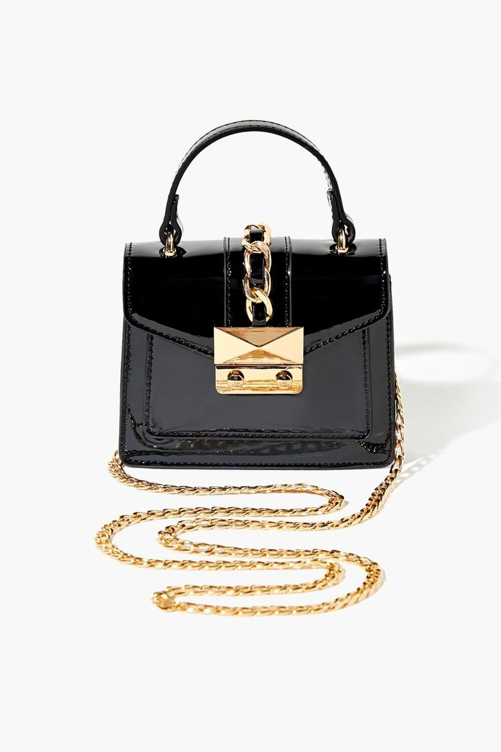 Faux Patent Leather Crossbody Bag | Forever 21 (US)