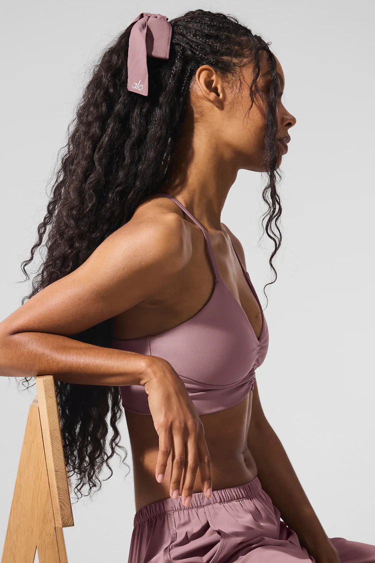 Love Knots Tie Scrunchie - Smoky Quartz | Alo Yoga (US)