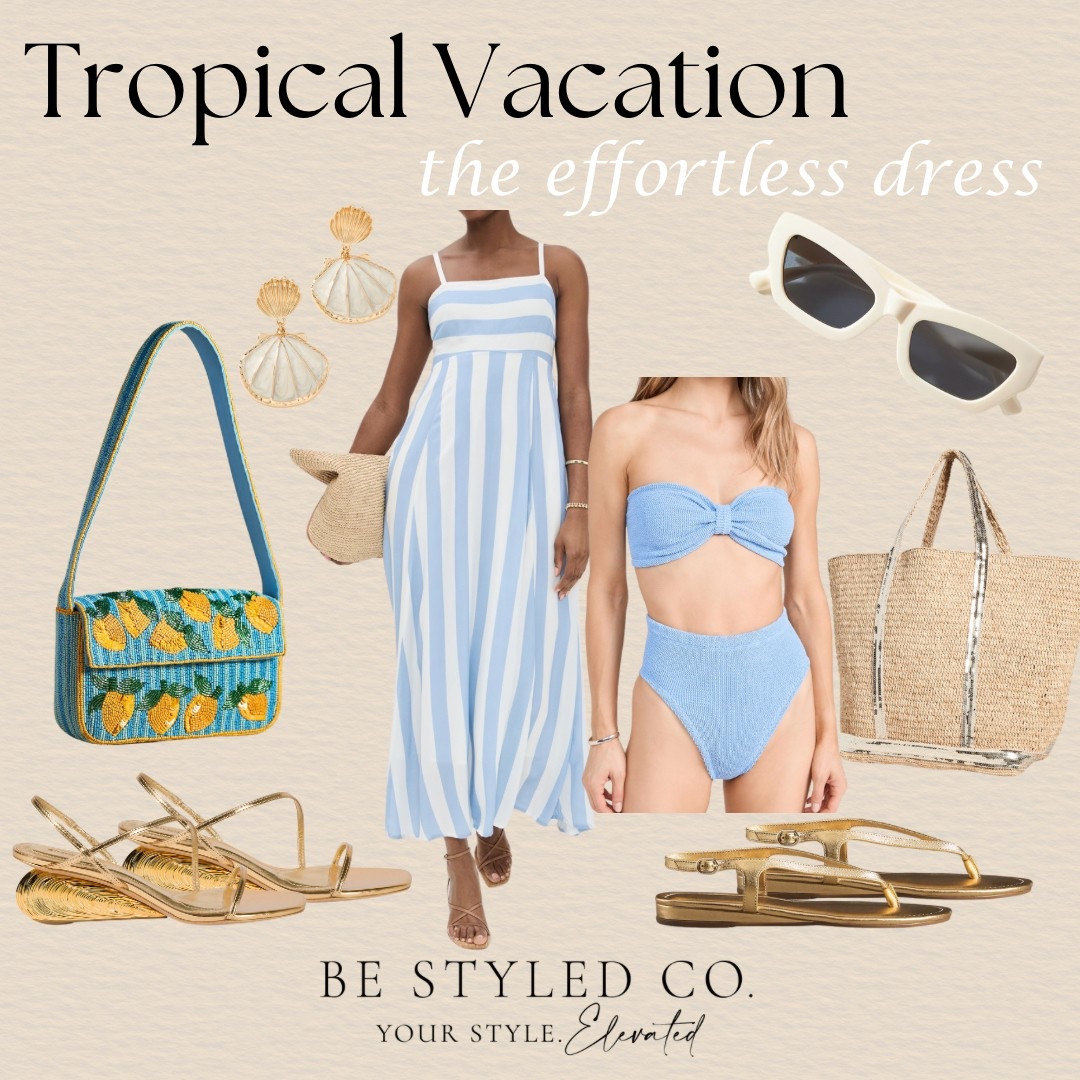 Tropical vacation looks - don’t forget a great dress that can double as a cover-up but also for dinner - resort looks - swimwear - summer dresses 

#LTKTravel #LTKStyleTip #LTKSeasonal