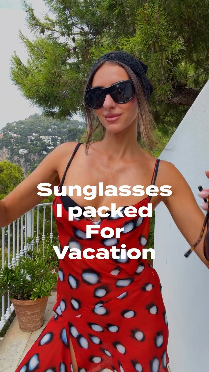 sunglasses i packed for vacation! 

 #LTKootd