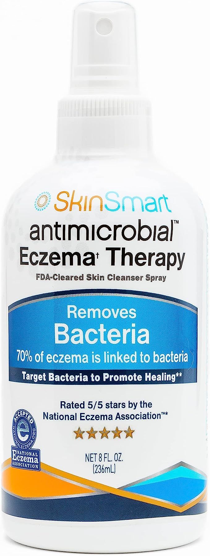 SkinSmart Antimicrobial Eczema Therapy with Hypochlorous Acid, Removes Bacteria so Skin Can Heal,... | Amazon (US)