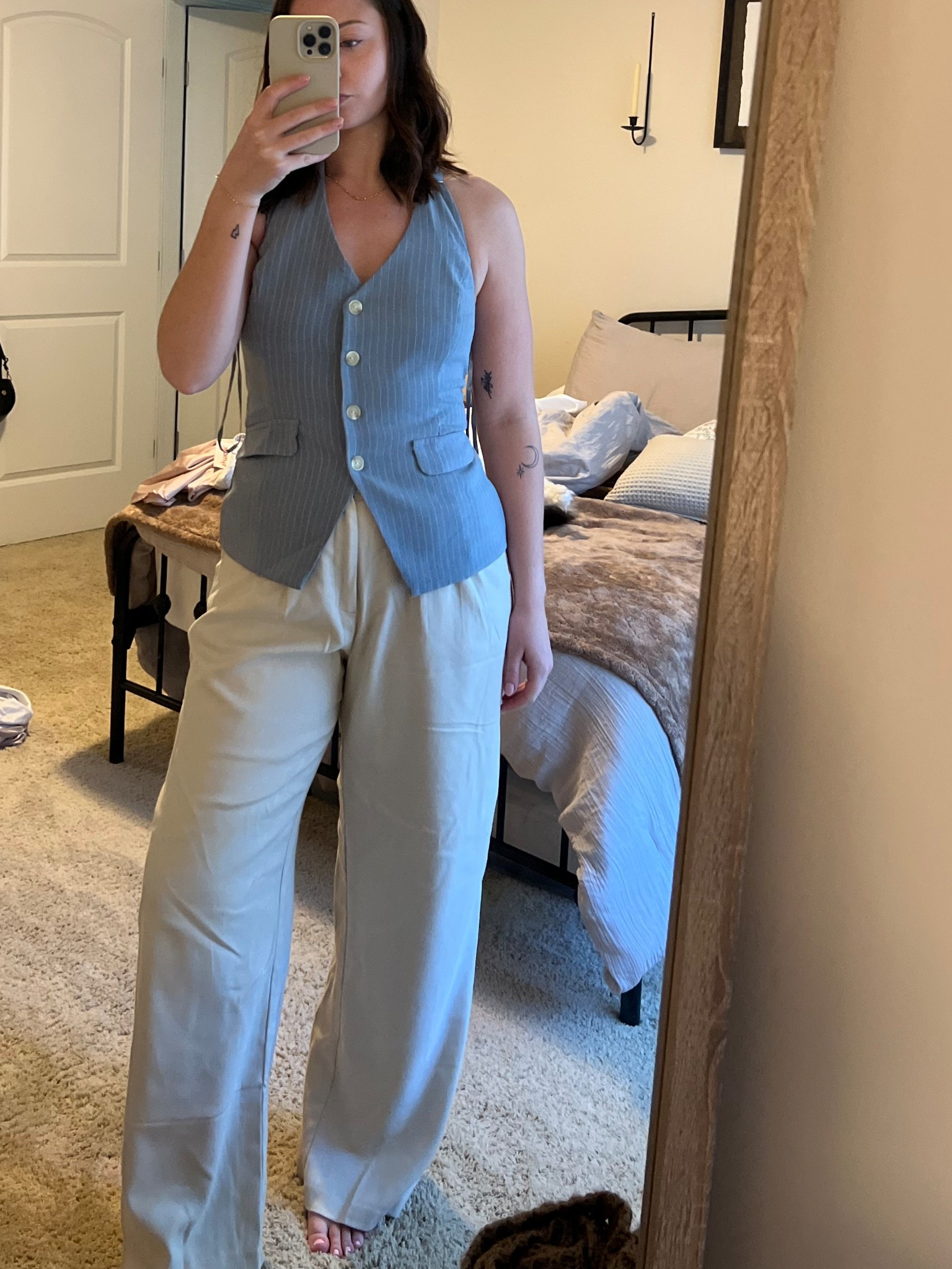 Top from tj maxx on 4/27!! Linked the most similar I could find 🫶🏼🫶🏼