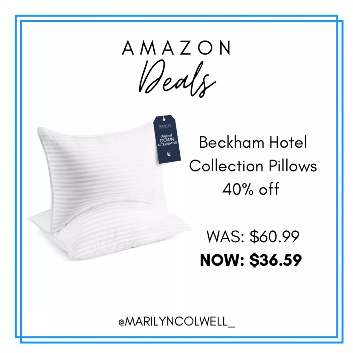 Review: I Tried the Beckham Hotel Collection Pillows from