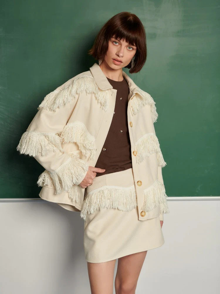 Soliha Fringe Jacket | Sister Jane (UK)
