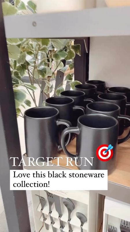 I love this black stoneware dish collection! 

#targetfinds #dishes #dishset #plates #bowls #mugs

#LTKHome #LTKFindsUnder100 #LTKVideo