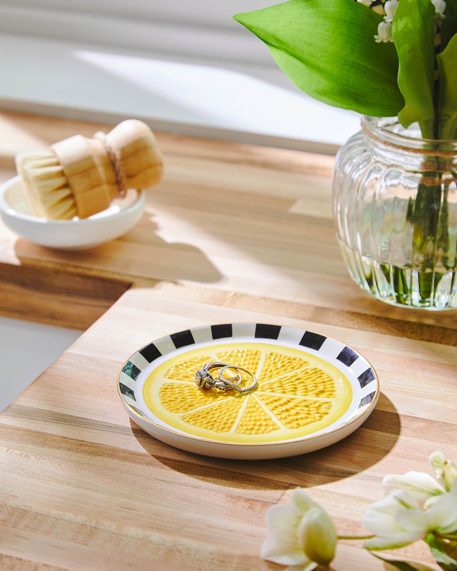 MacKenzie-Childs Lemon Trinket Dish | Neiman Marcus