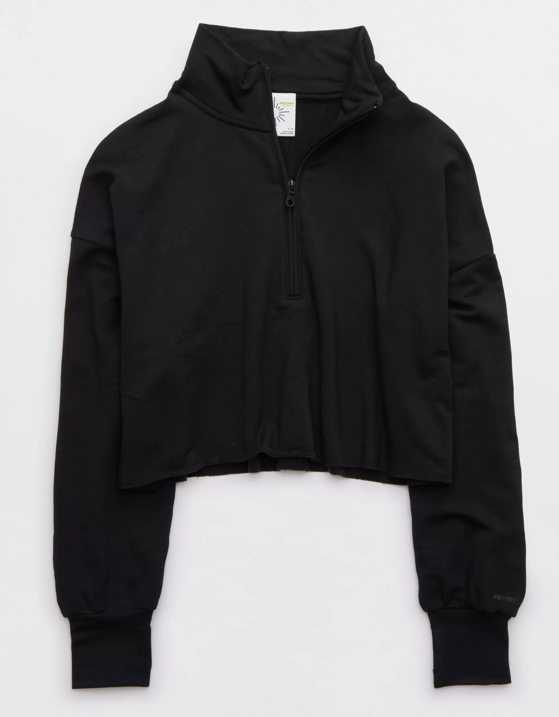 OFFLINE By Aerie OTT Fleece Quarter Zip Sweatshirt | Aerie