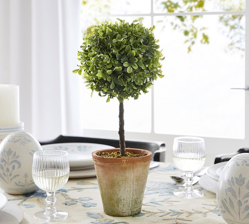 Faux Boxwood Topiary | Pottery Barn (US)