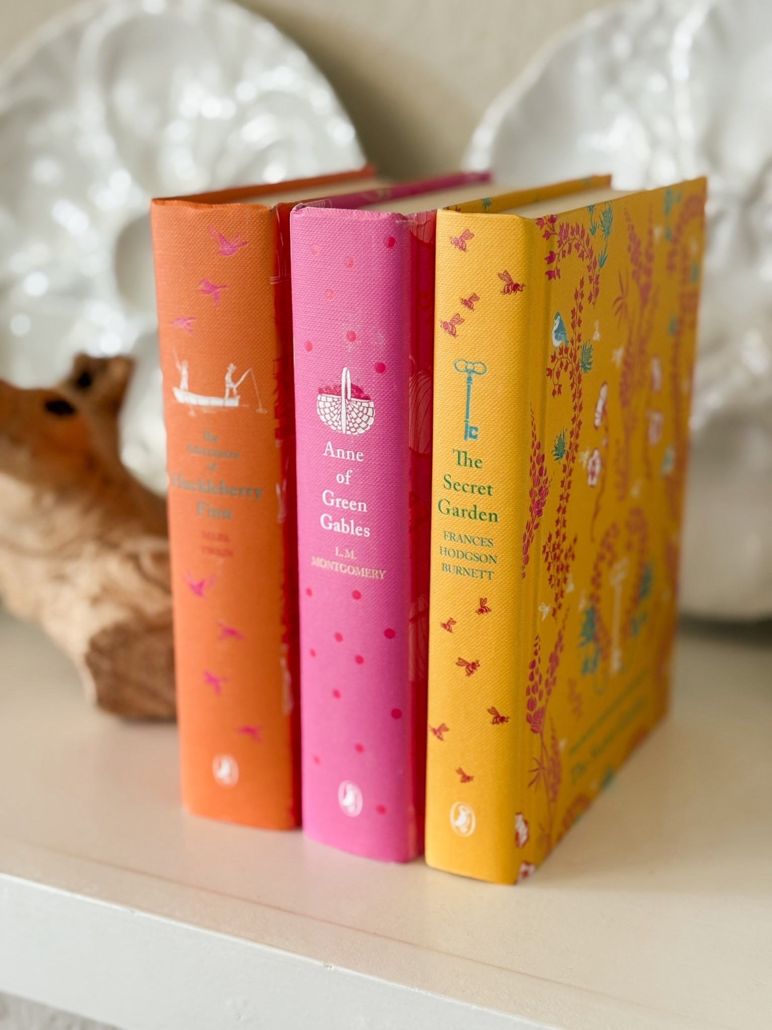 How fun are these classic novels? I grabbed them because I thought they would be so fun on our bookshelves, but I’m hoping one of my girls ends up being a reader and reads these one day.

#LTKHome #LTKSaleAlert