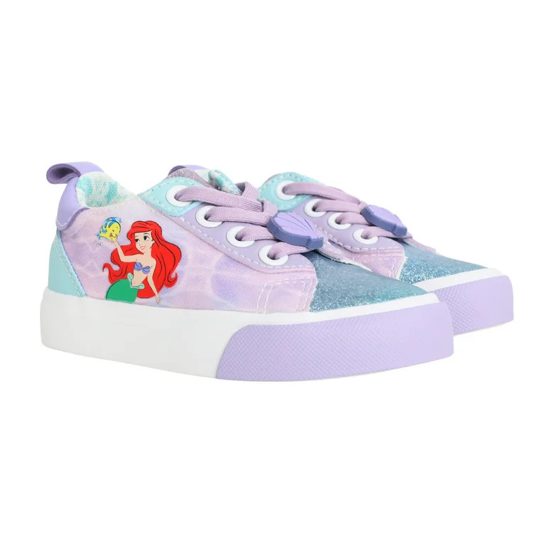 Disney Princess Toddler Girls' Ariel Court Sneaker | Walmart (US)
