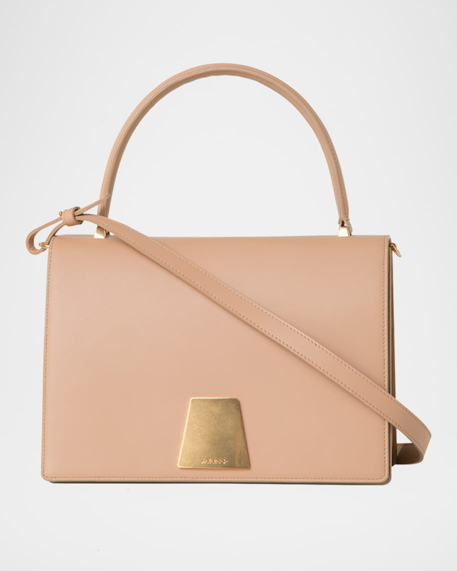 Akris Alice Flap Leather Crossbody Bag | Neiman Marcus