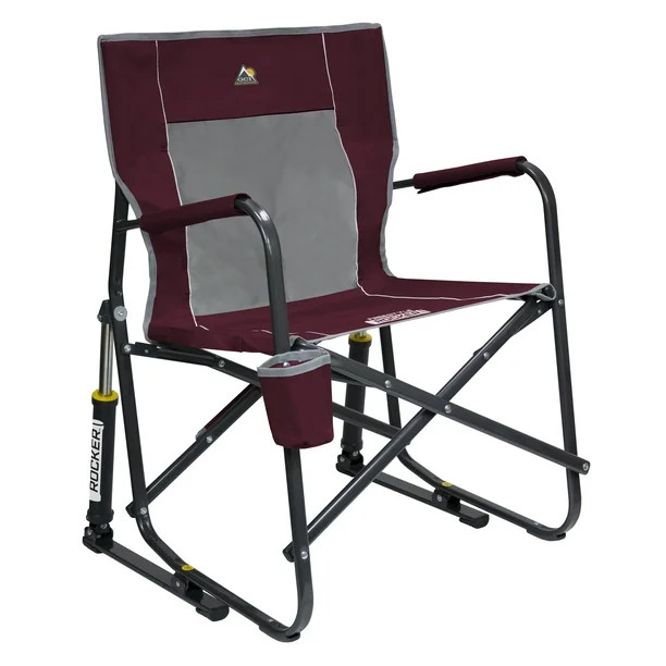 GCI Outdoor Freestyle Rocker, Maroon, Adult Chair | Walmart (US)