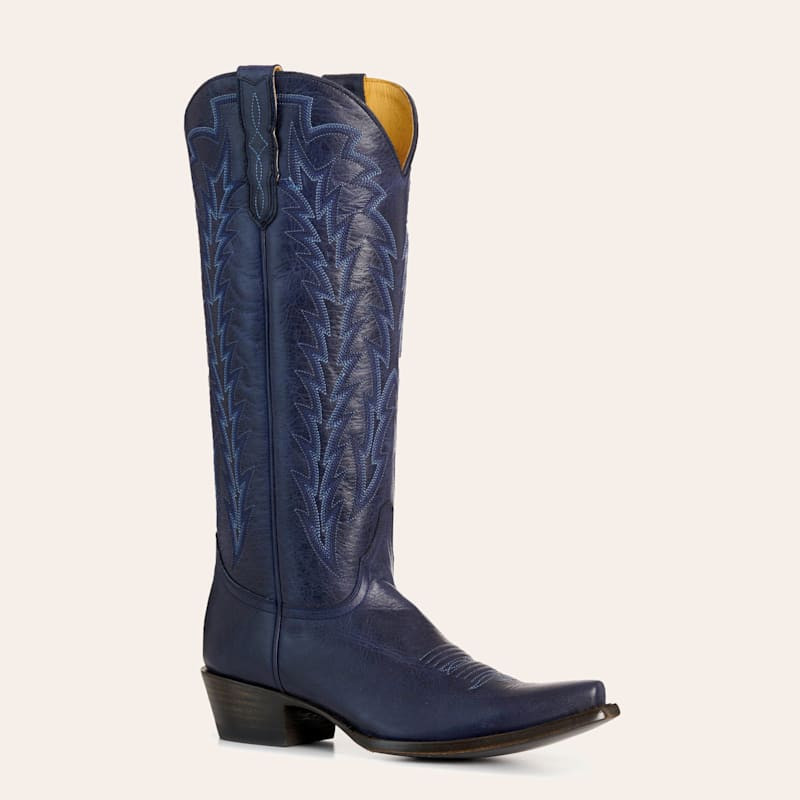 JRC & Sons Women’s Whitney Indigo Blue Snip Toe Cowboy Boots | Cavender's