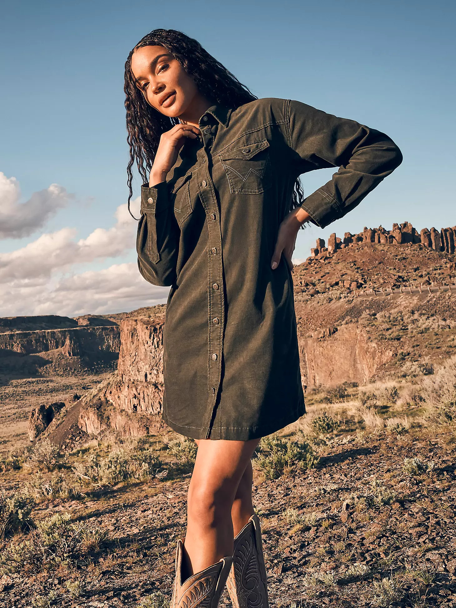 Women's Corduroy Dress | Wrangler