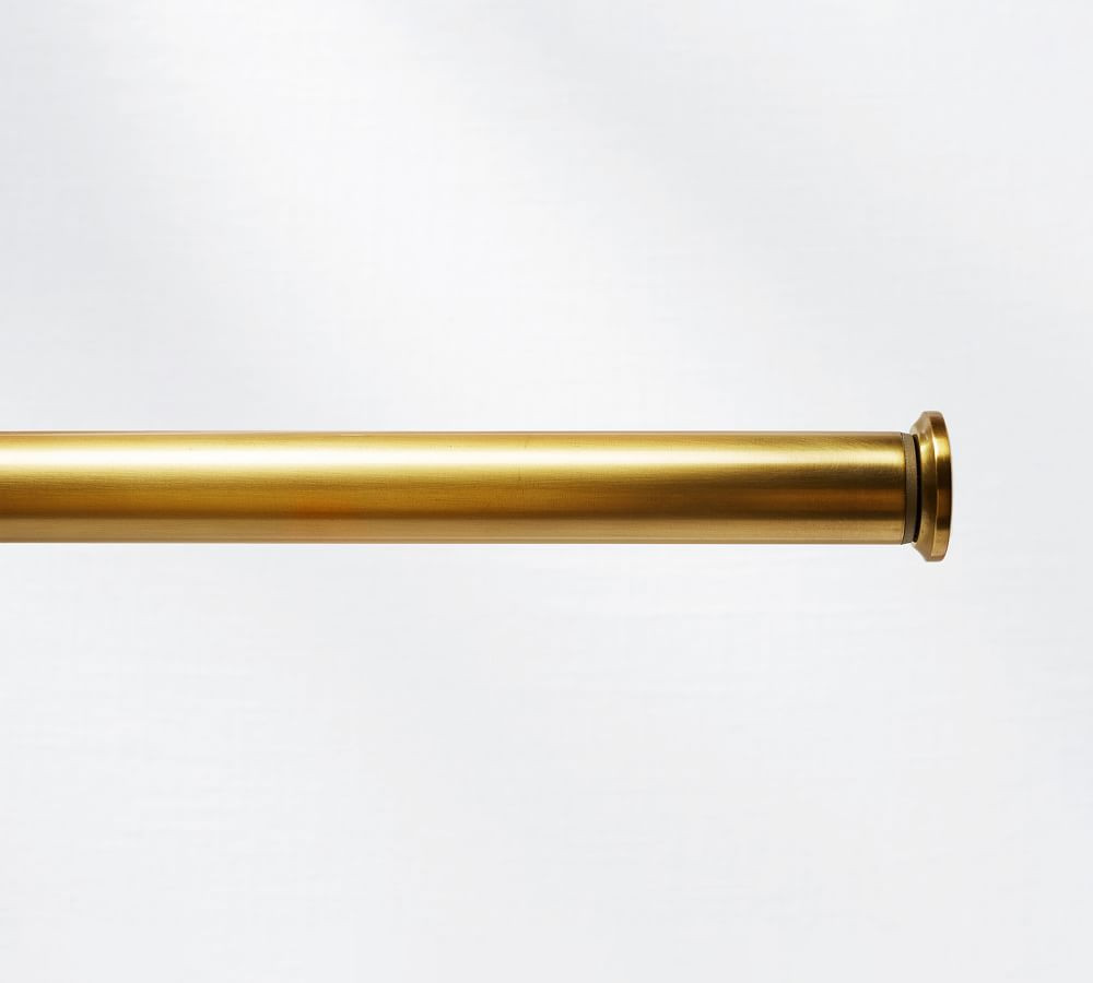 Brass Endcap Finial - Set of 2 | Pottery Barn (US)